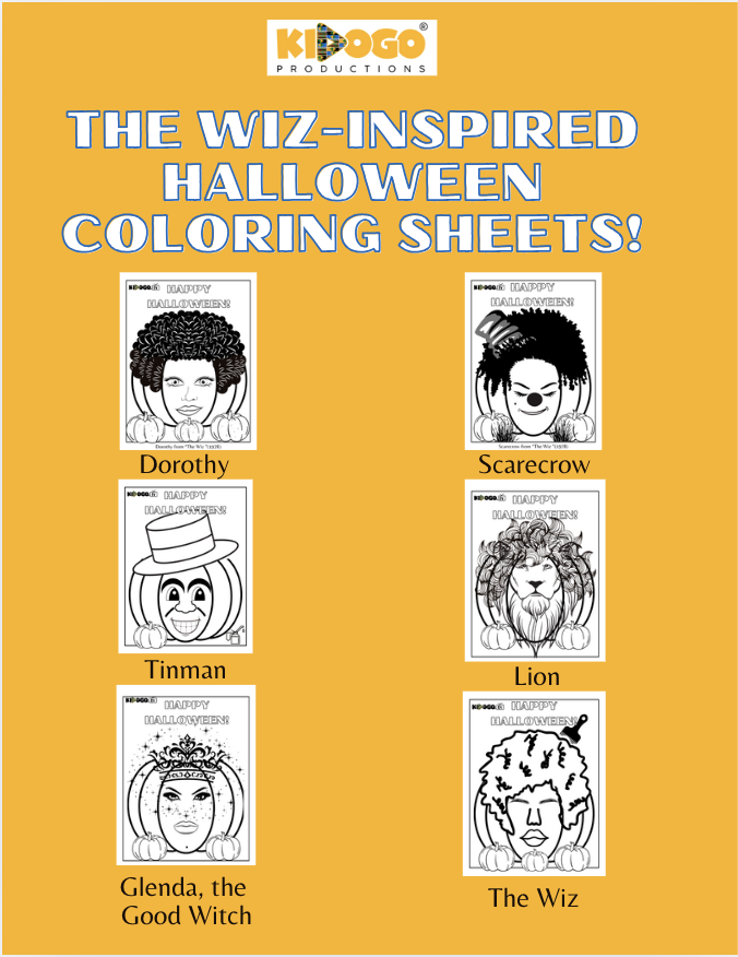 The Wiz-Inspired Coloring Pages