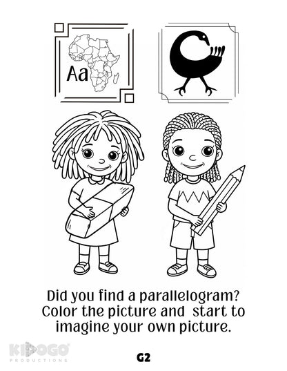 Shapes & Symbols Coloring Book